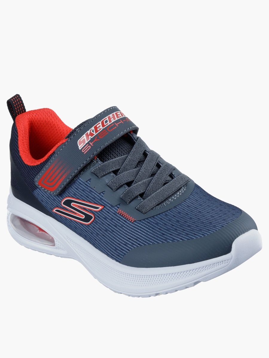 Boys Microspec Max Advance Hook and Loop Sports Shoes