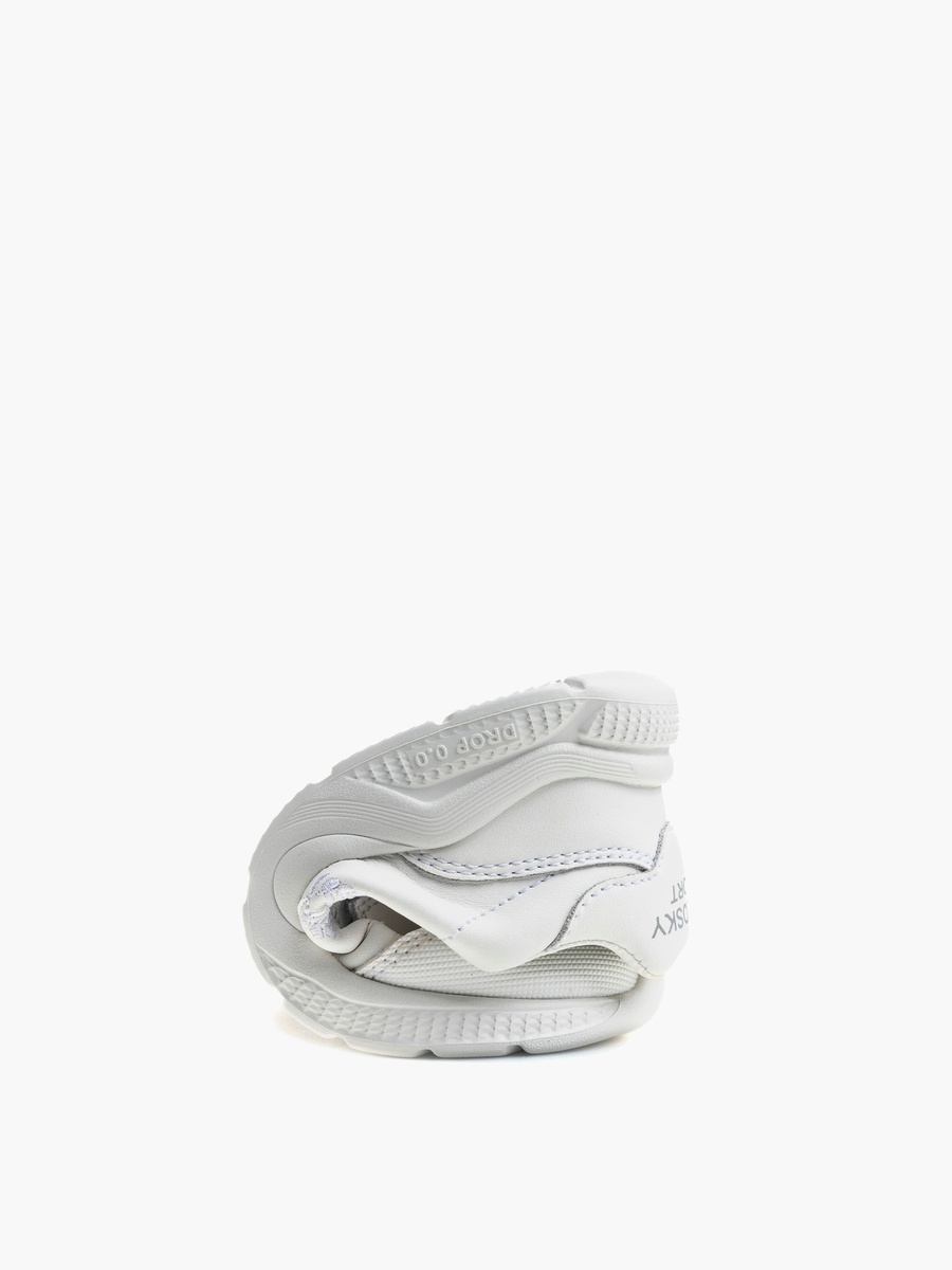 Girls Logo Leather Ankle Sneakers
