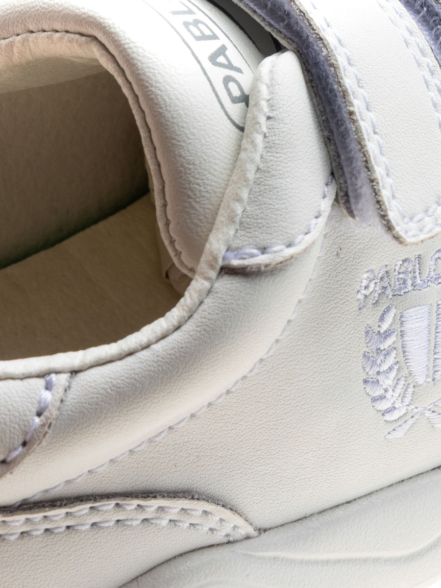 Girls Logo Leather Ankle Sneakers