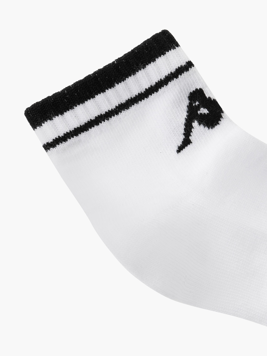 Pack Of 7 - Girls Ankle Socks With Logo