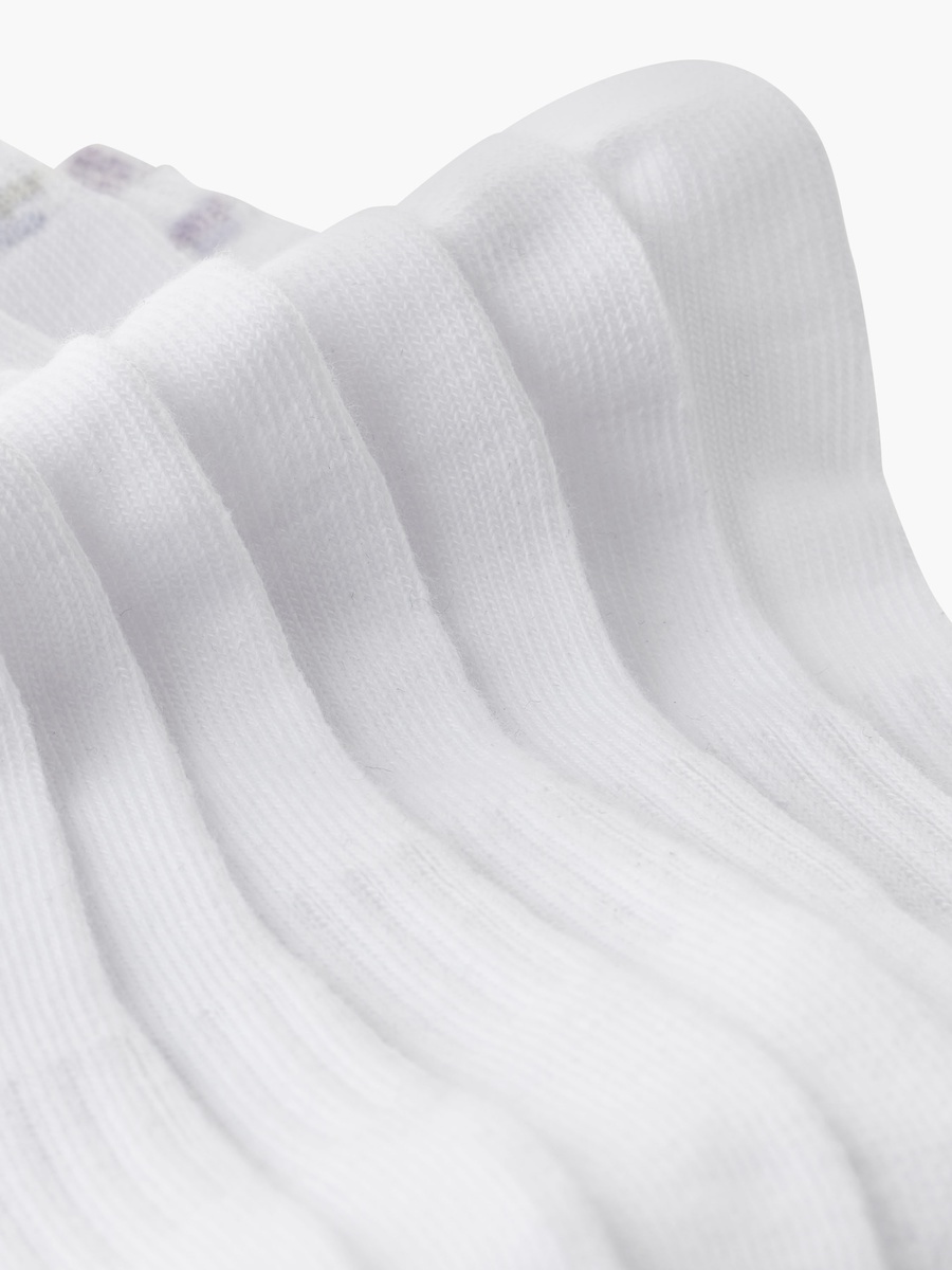 Pack Of 7 - Girls Ankle Socks With Logo