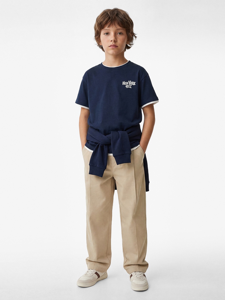 Kids Graphic Cotton T-Shirt