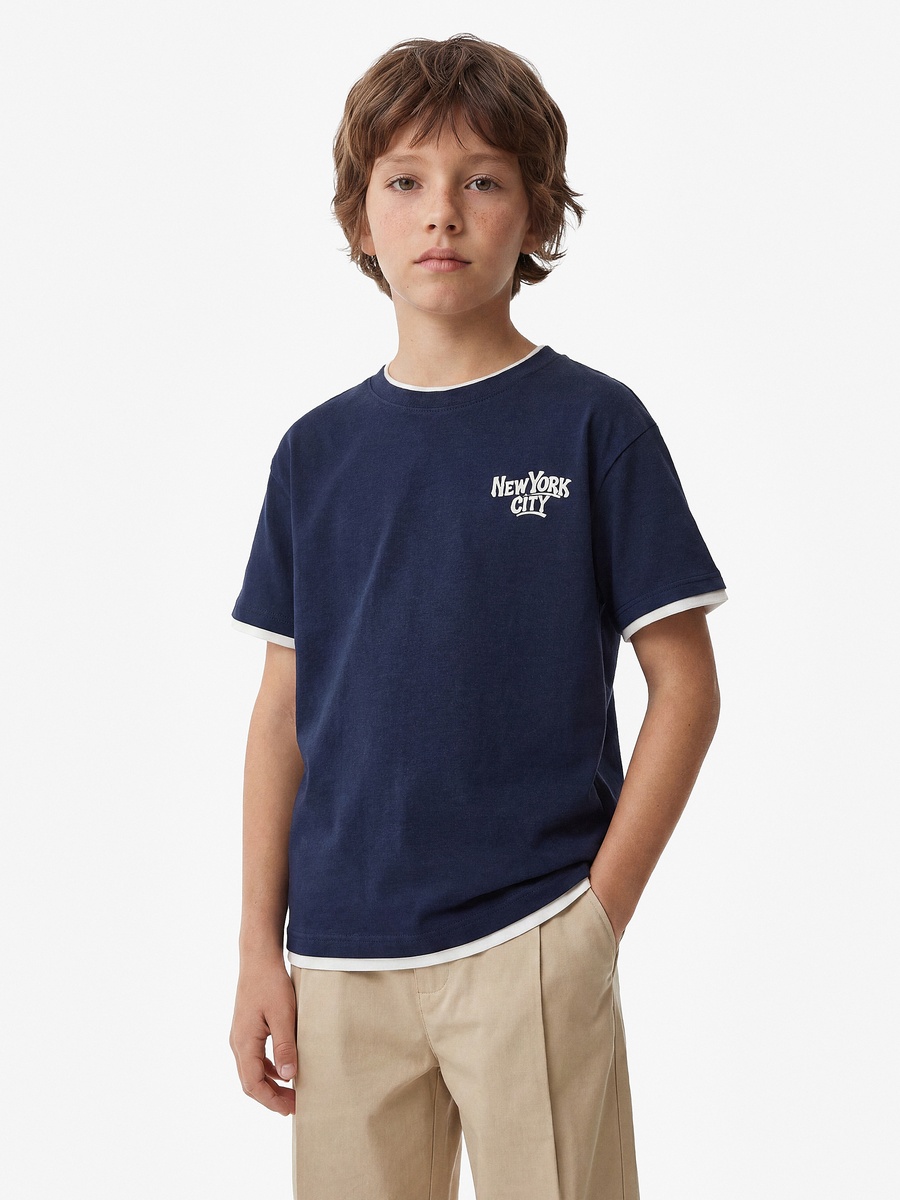 Kids Graphic Cotton T-Shirt