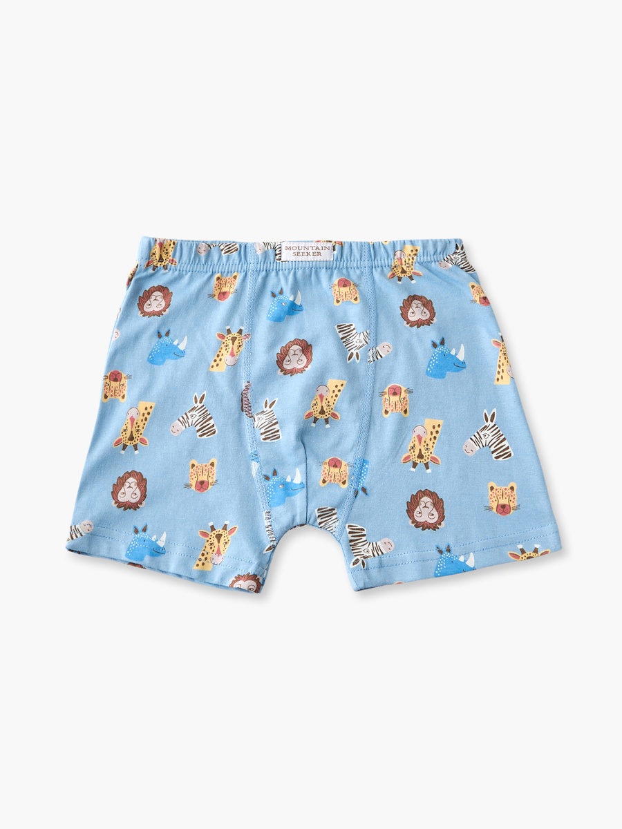 Pack of 5 Juniors Boxers with Safari Print