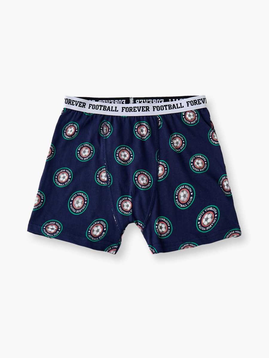 Pack of 5 Juniors Boxers with Football Print