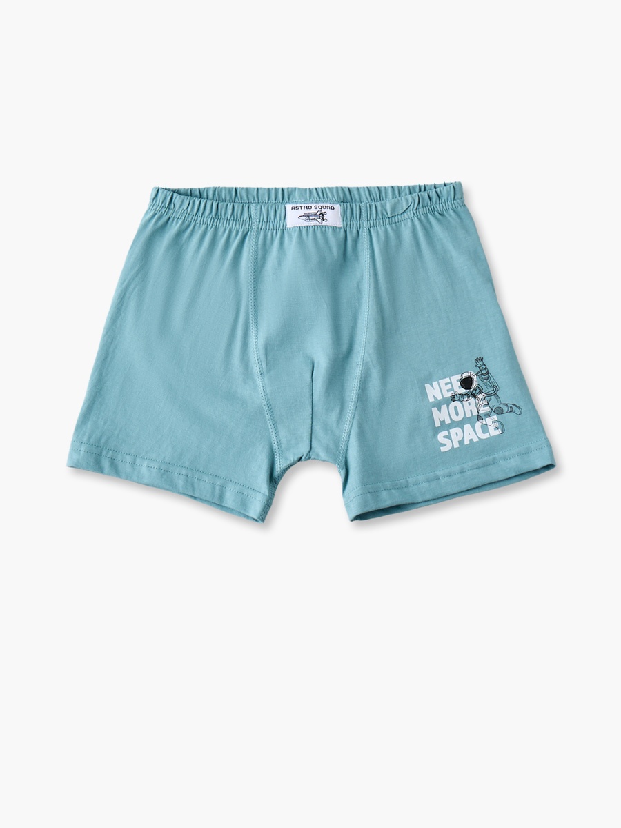 Pack of 5 Juniors Cotton Boxers with Space Print