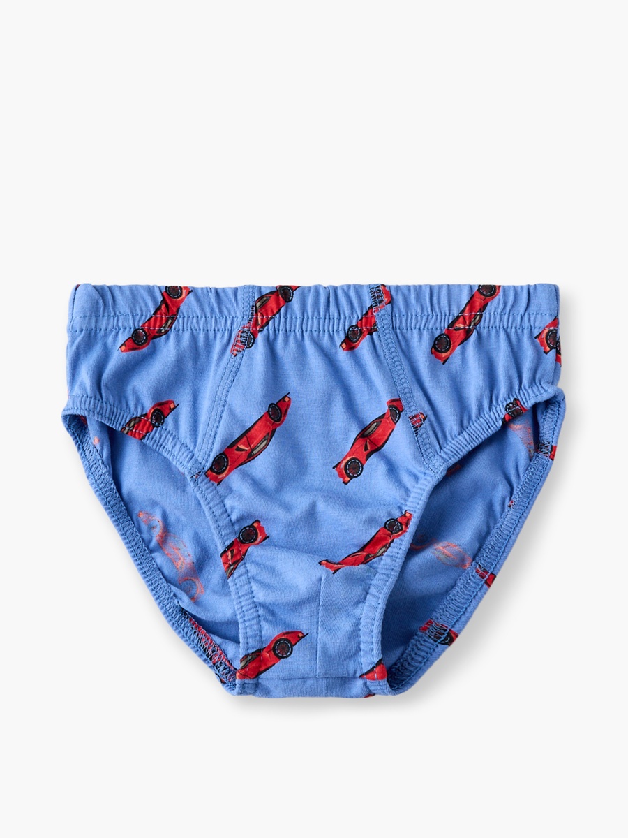 Pack of 5 Juniors  Briefs with Racing Car Print