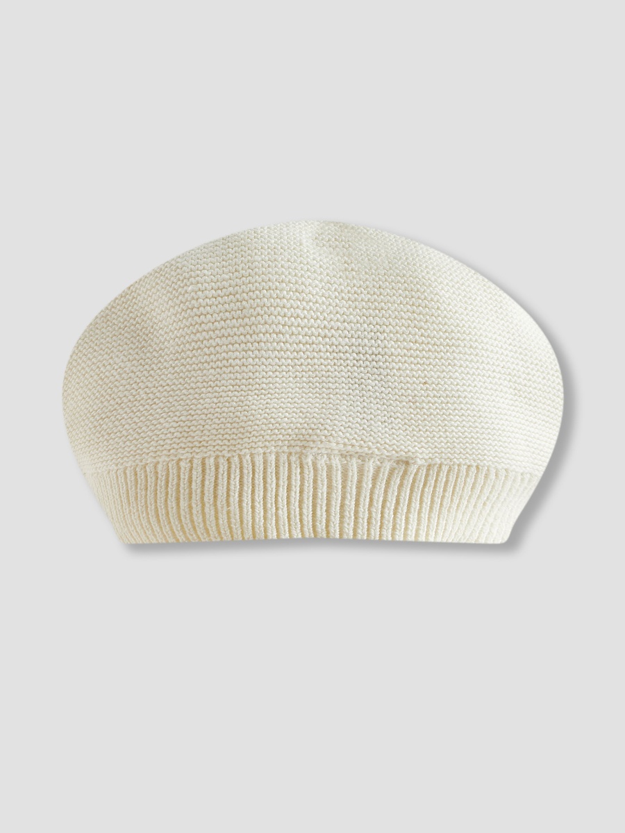 Juniors Girls Cap with Knot Detail - Cotton - Set of 2