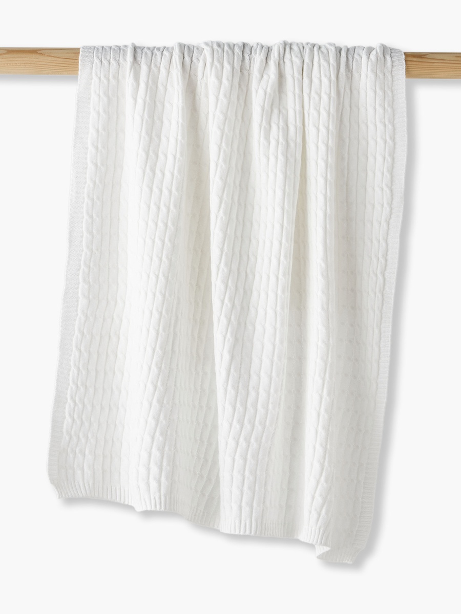 Juniors Beanie Cap and Blanket with Soft Viscose Blend Fabric