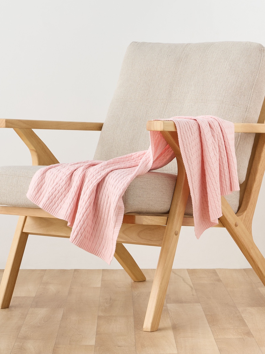 Juniors Beanie Cap and Blanket with Soft Viscose Blend Fabric
