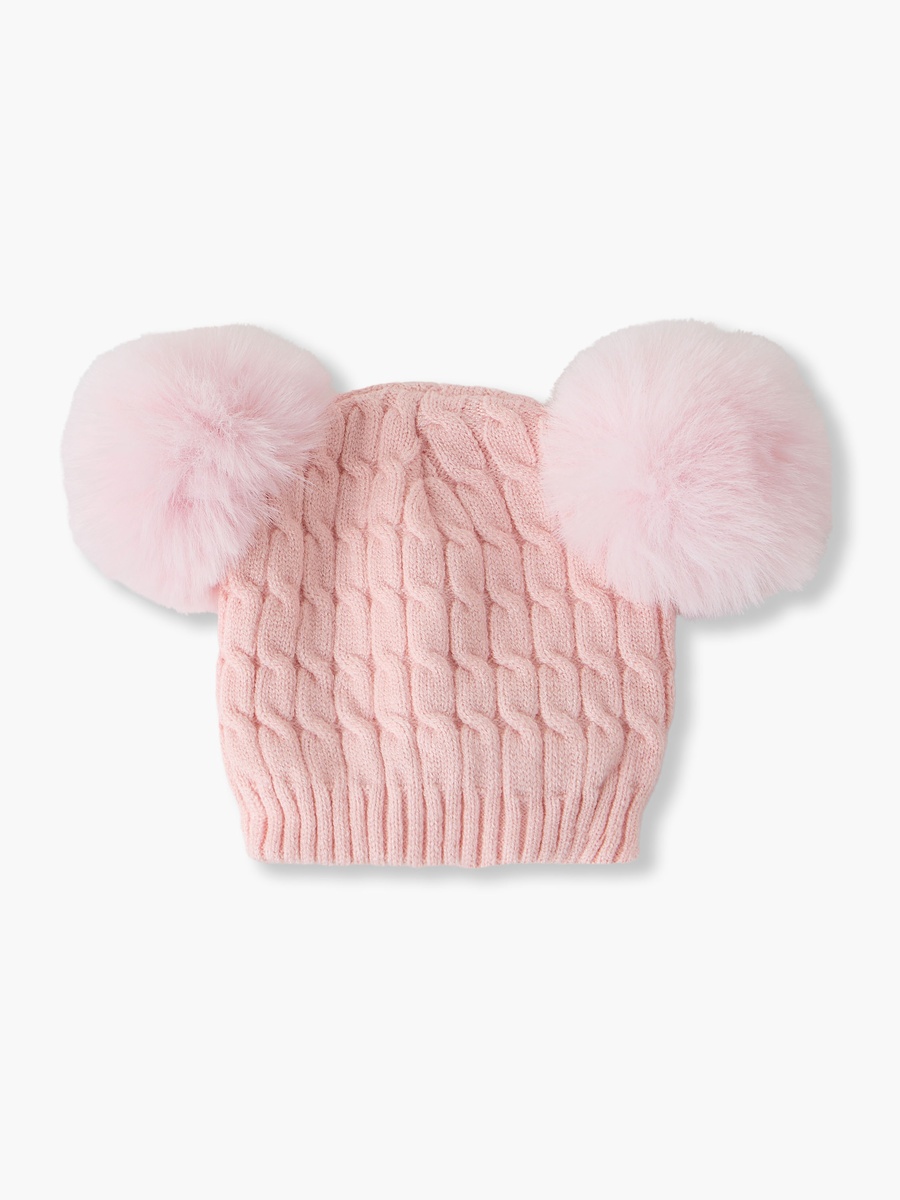 Juniors Beanie Cap and Blanket with Soft Viscose Blend Fabric