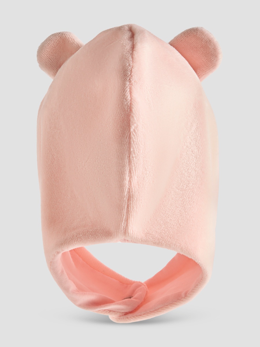 Juniors Girls Cap with Ear Detail - Velour
