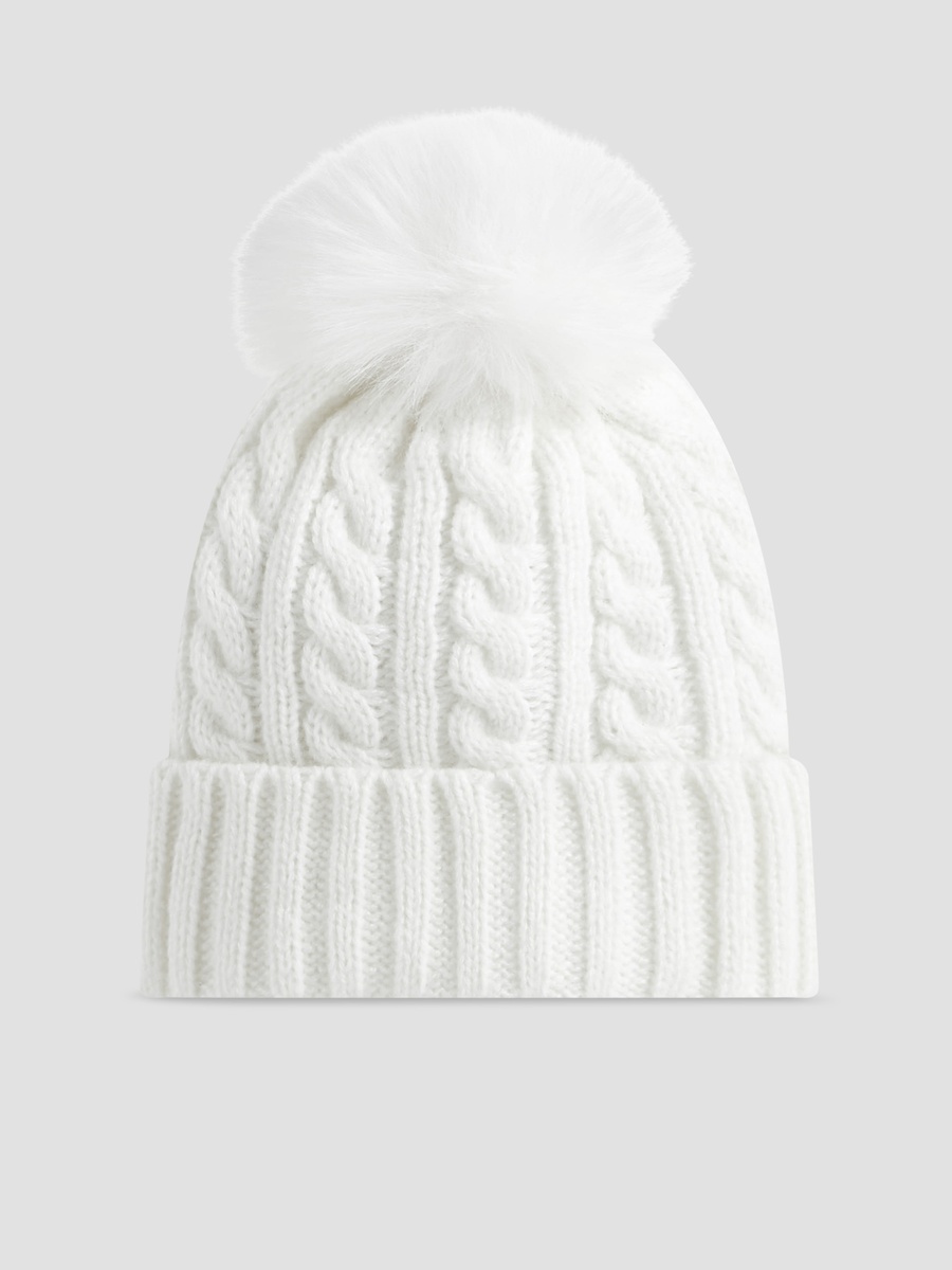 Juniors Boys Winter Cap with Gloves - Acrylic