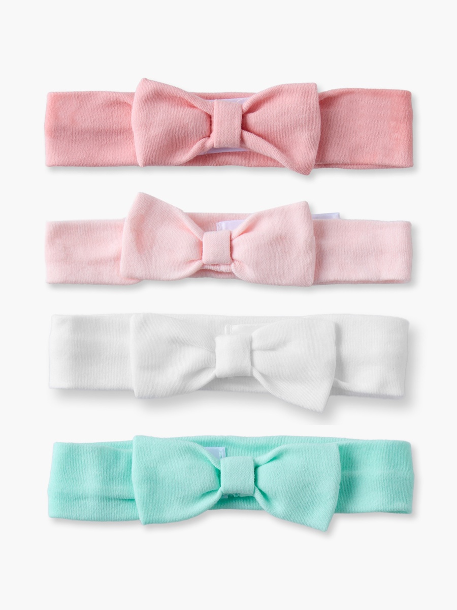 Pack of 4 Gloo Headband with Bow Accent