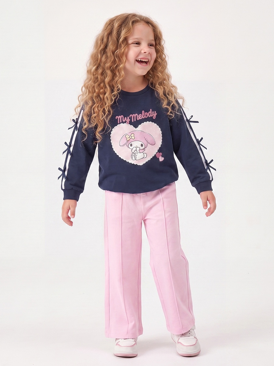 Sanrio My Melody Print Sweatshirt with Bow Detail