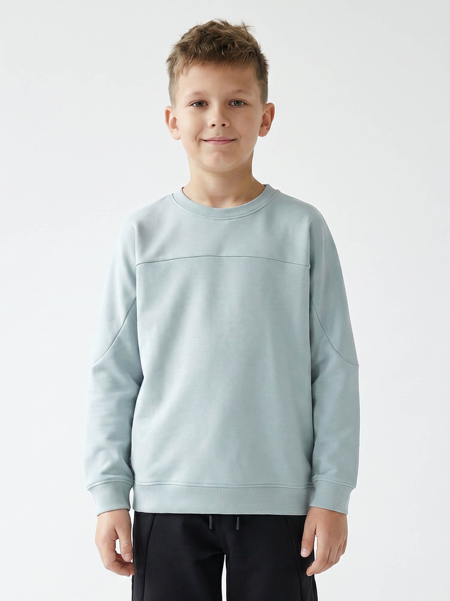 Juniors Panelled Sweatshirt with Long Sleeves