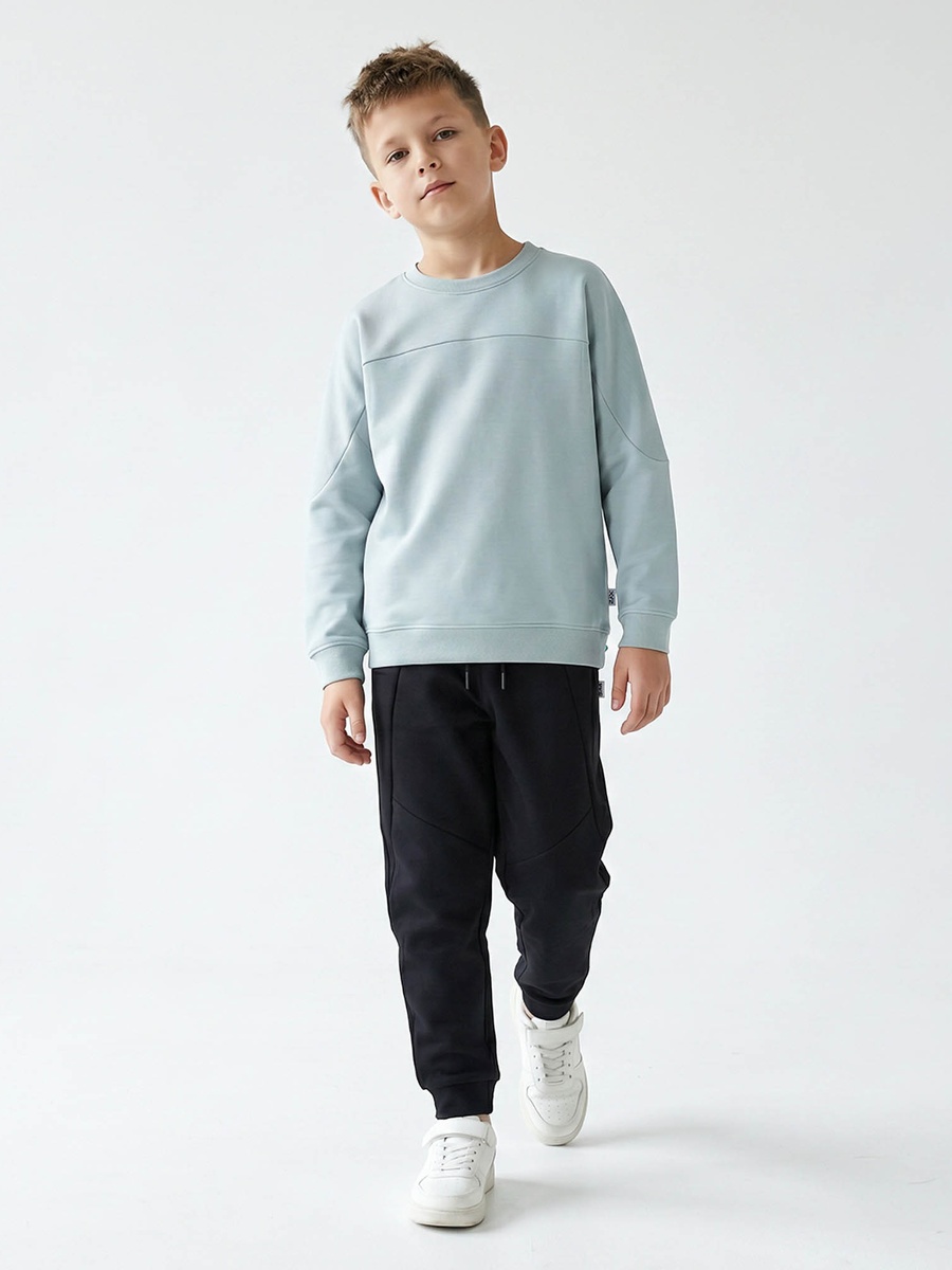 Juniors Panelled Sweatshirt with Long Sleeves