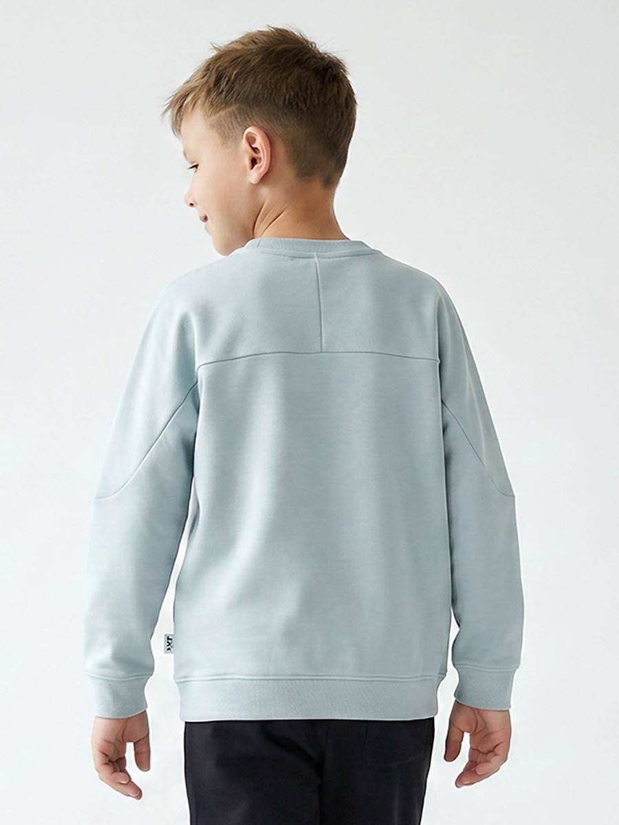 Juniors Panelled Sweatshirt with Long Sleeves