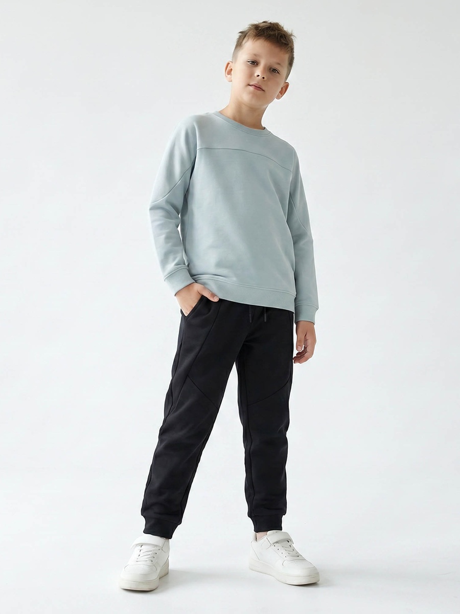 Juniors Panelled Sweatshirt with Long Sleeves