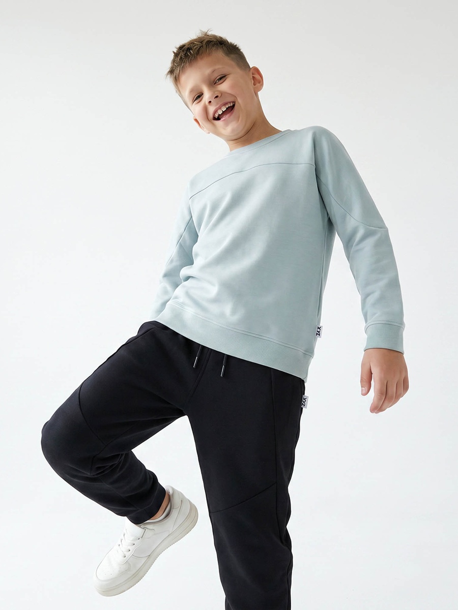 Juniors Panelled Sweatshirt with Long Sleeves