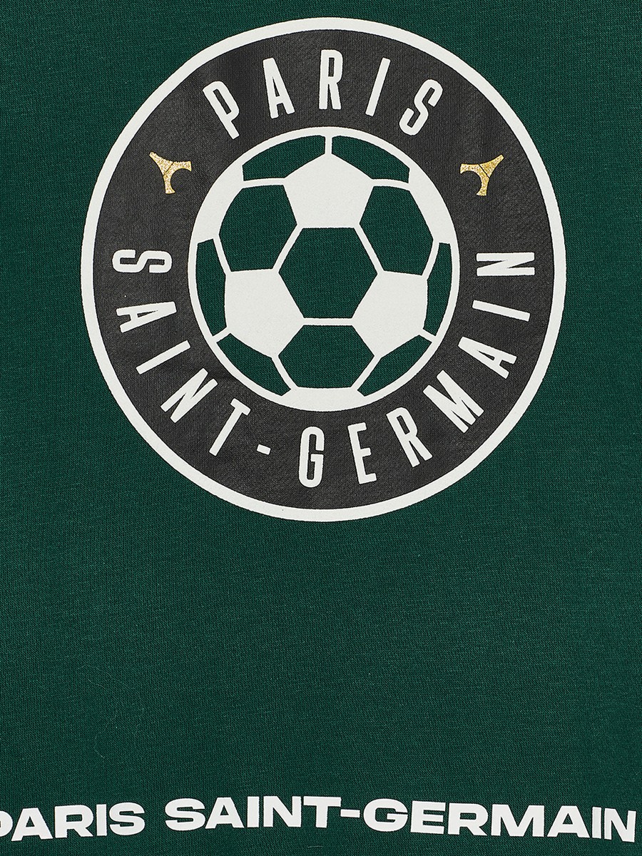 Paris Saint - Germain Printed Sweatshirt with Long Sleeves