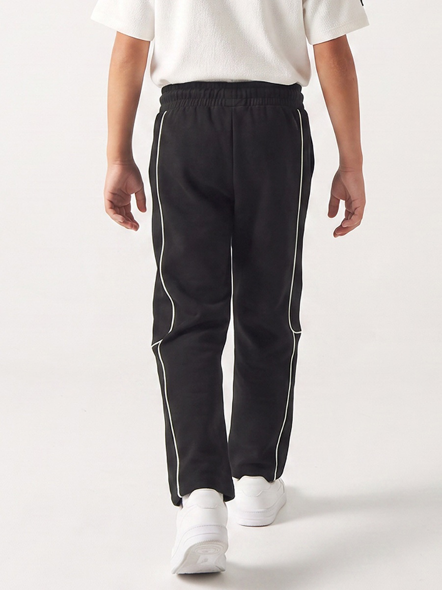 XYZ Elasticated Drawstring Waist Track Pants with Pockets