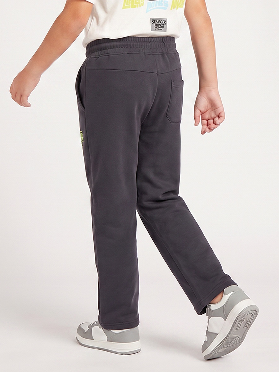 Netflix Elasticated Drawstring Waist Track Pants with Stranger Things Print