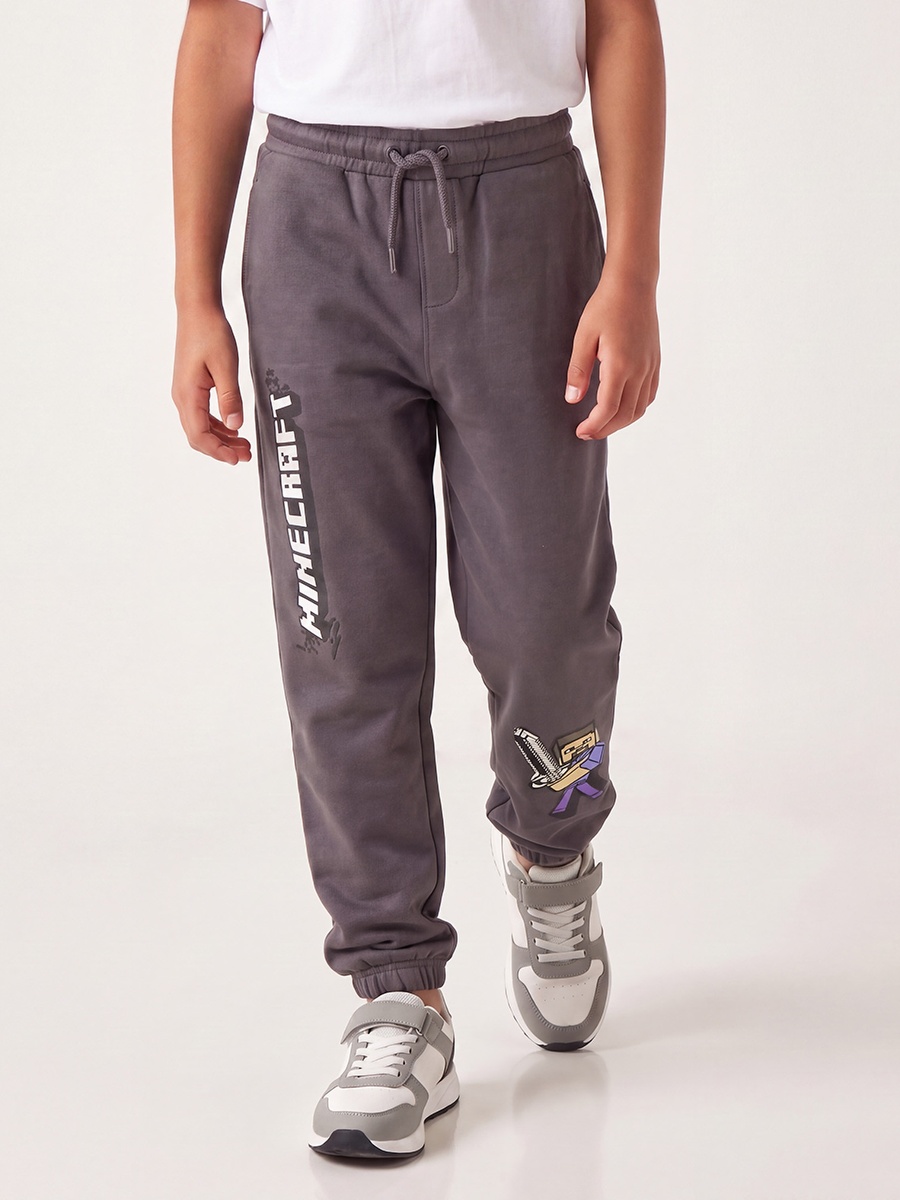 Minecraft Drawstring Waist Joggers with Pocket