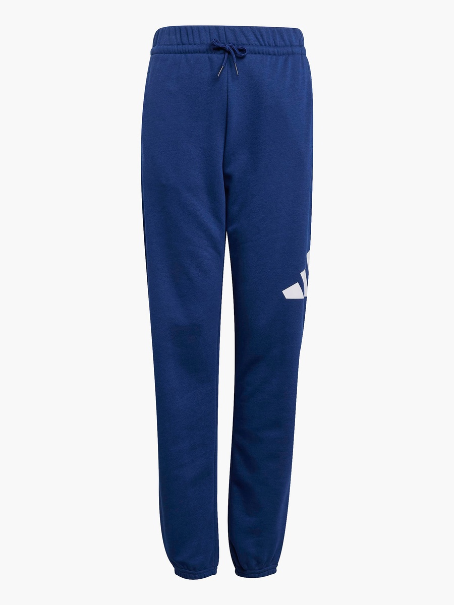 adidas Elasticated Drawstring Joggers with Logo Print