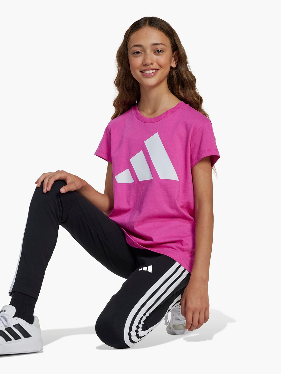 adidas Leggings with Logo Print