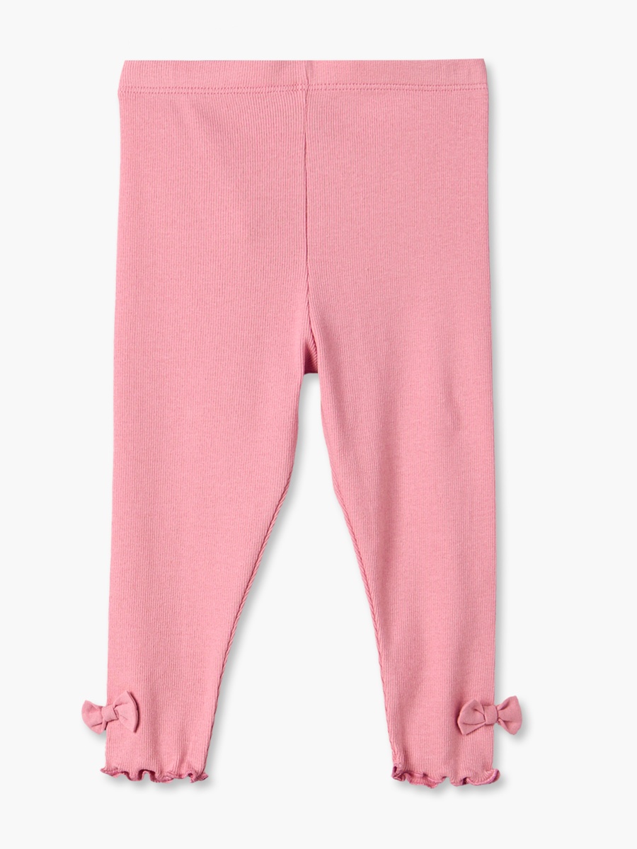 Pack of 2 Juniors Leggings with Lettuce Hem