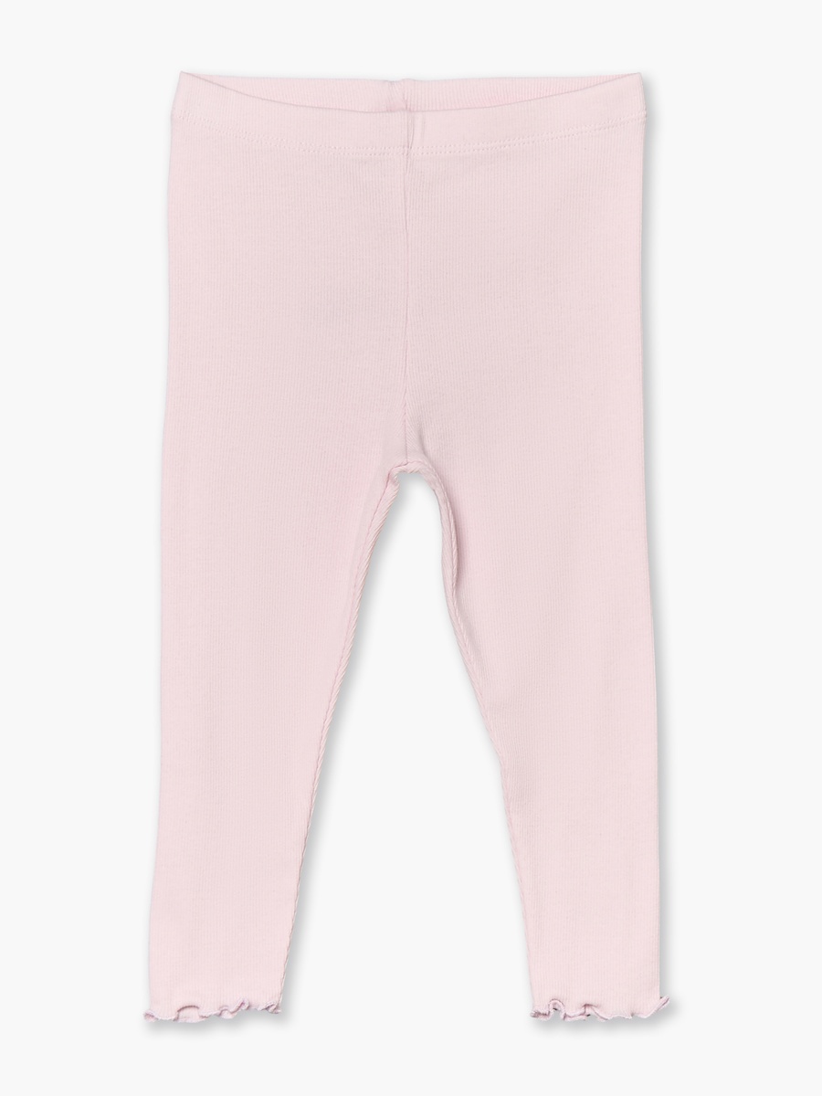 Pack of 2 Juniors Leggings with Lettuce Hem