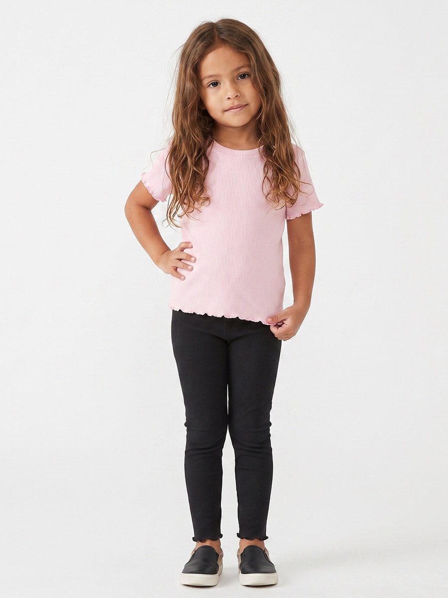 Juniors Leggings with Butterfly Print