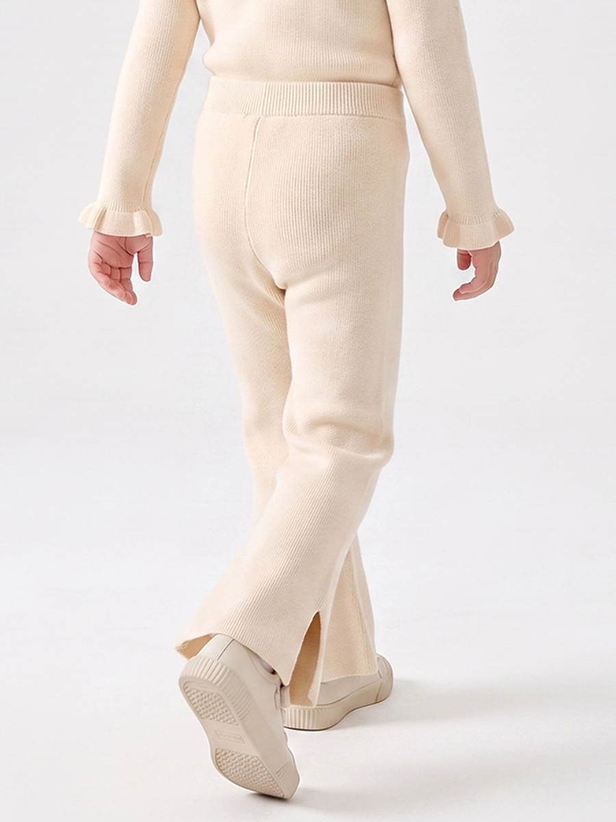 Juniors Leggings with Flared Hem