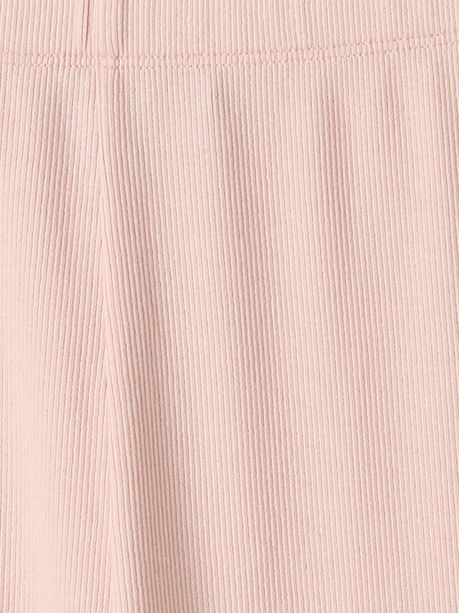 Juniors Flared Leggings with Ribbed Design
