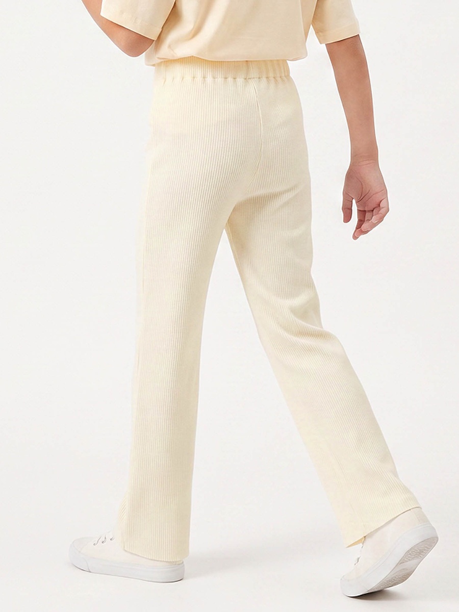 Juniors Leggings with Ribbed Design