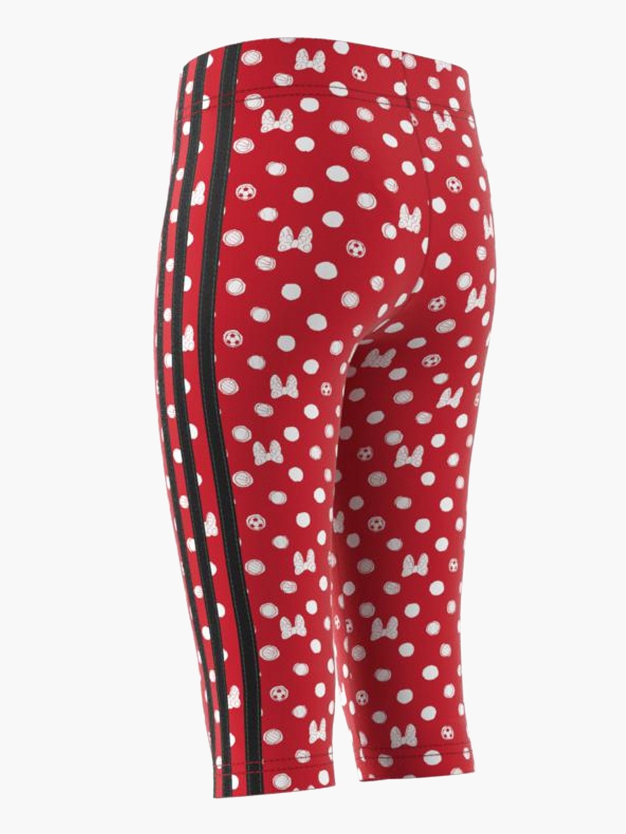 adidas Disney Minnie Mouse Print Leggings with Elasticated Waistband