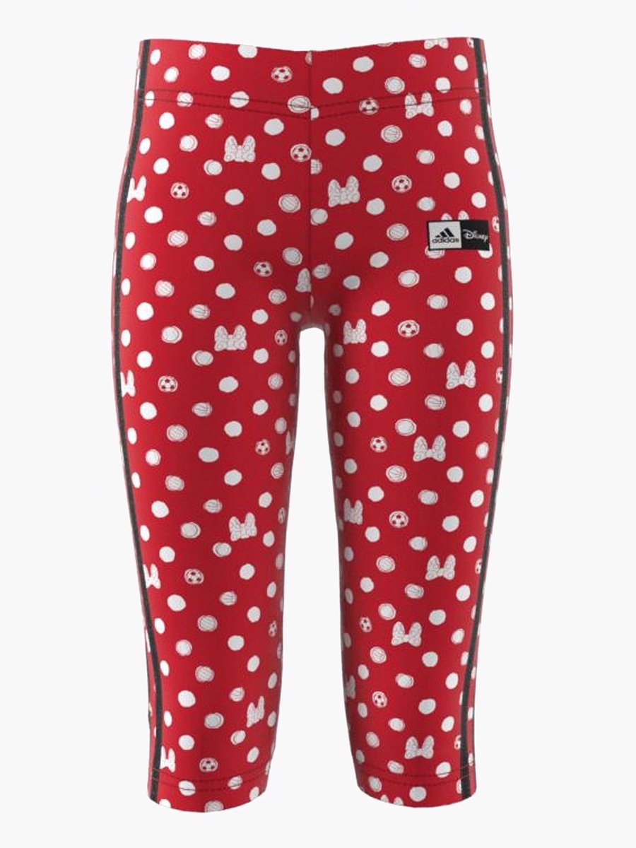 adidas Disney Minnie Mouse Print Leggings with Elasticated Waistband