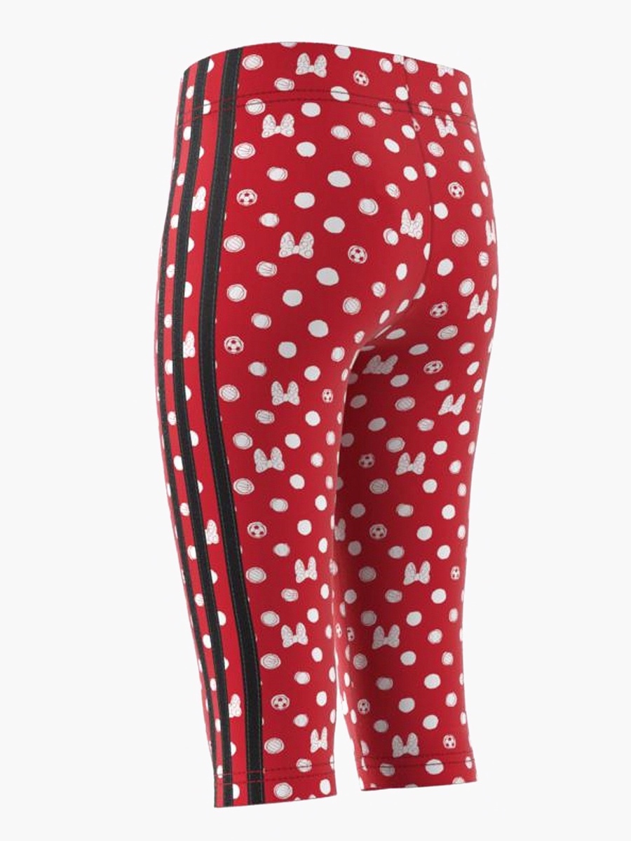 adidas Disney Minnie Mouse Print Leggings with Elasticated Waistband