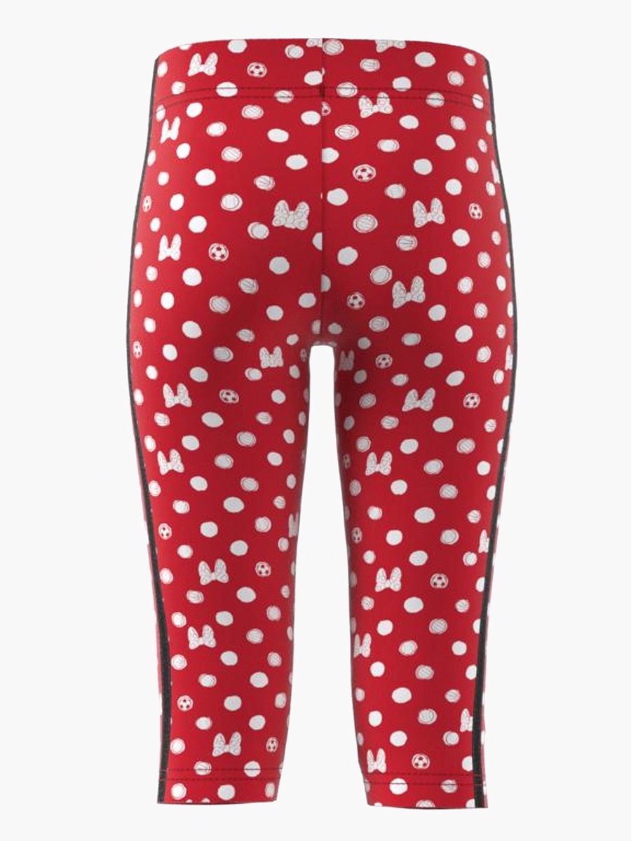adidas Disney Minnie Mouse Print Leggings with Elasticated Waistband
