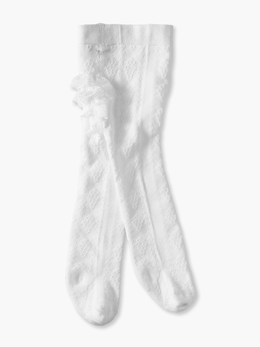 Pack of 2 Gloo Baby Girls Tights with Ruffle Detail