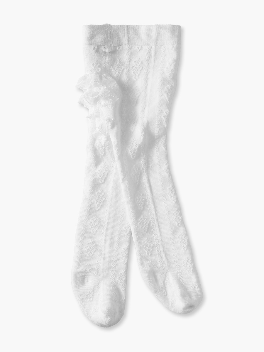Pack of 2 Gloo Baby Girls Tights with Ruffle Detail