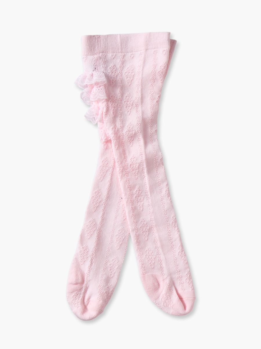 Pack of 2 Gloo Baby Girls Tights with Ruffle Detail
