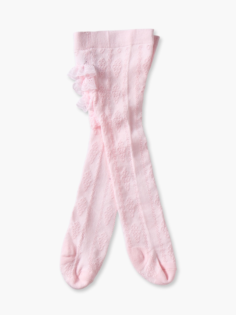 Pack of 2 Gloo Baby Girls Tights with Ruffle Detail