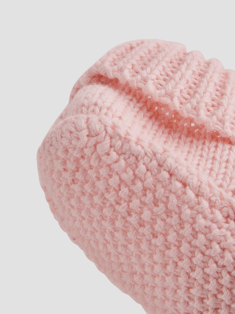 Juniors Girls Booties with Crochet and Bow Detail - Cotton