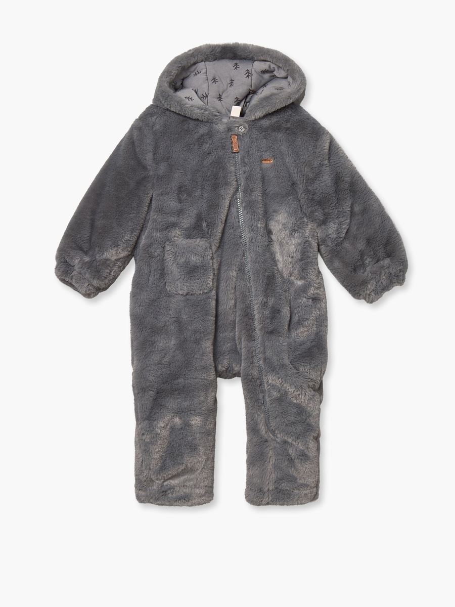 Giggles Hooded Coverall with Detachable Mittens and Booties