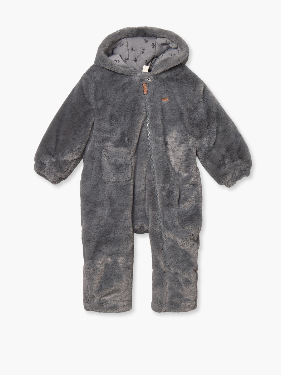 Giggles Hooded Coverall with Detachable Mittens and Booties