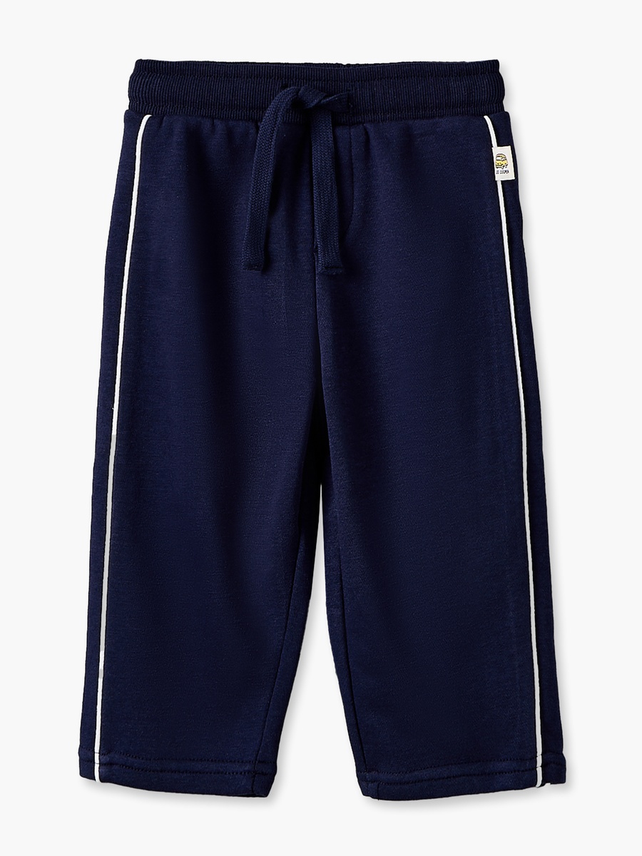 Lee Cooper Crew Neck Long Sleeves Sweatshirt and Jogger Set with Graphic Print
