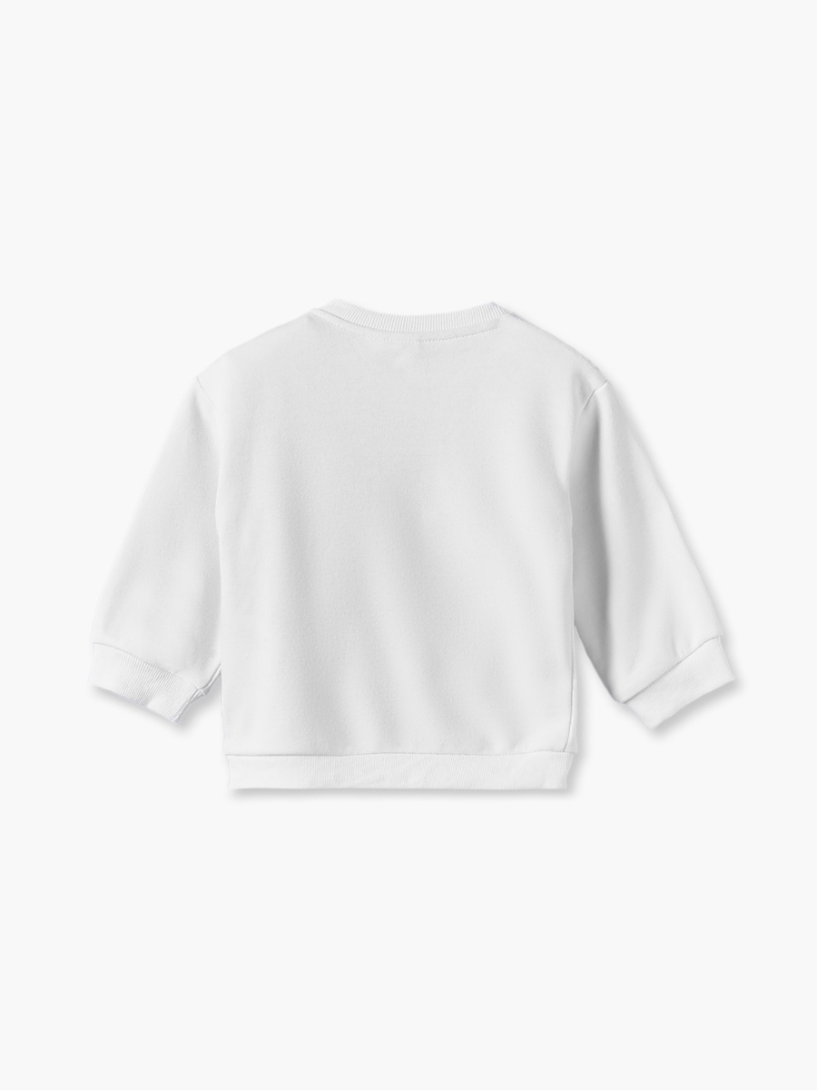 Carte Blanche Crew Neck Long Sleeves Sweatshirt and Jogger Set Teddy Applique