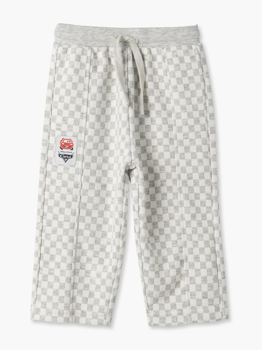 Disney V-neck Long Sleeves Cardigan and Pants Set with Cars Print